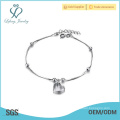 Platinum bracelet anklet jewelry,silver anklet jewelry